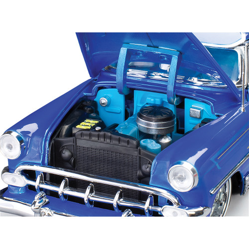 1954 Chevrolet Bel Air Hard Top Coupe Lowrider - Blue with moveable suspension Alt Image 7
