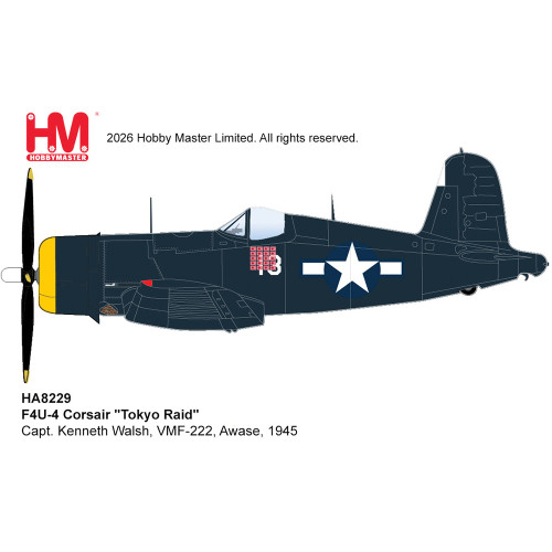 F4U-4 Corsair 1/48 Die Cast Model Main Image