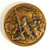 Napoleon Bronze Medal With Stand: Battle of Arcole Map Alt Image 1