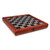 Cherry Stained Chess Board with Storage Main Image