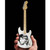 Licensed Jim Morrison Tribute Fender Strat Guitar Replica Alt Image 3