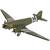 C-47 Skytrain 1/200 Die Cast Model Main Image