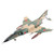 RF-4E Phantom II 1/72 Die Cast Model - HA19040 JASDF "501 SQ Final Year 2020" Main Image