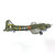 B-17F Flying Fortress 1/144 Die Cast Model Sky Wolf, 358th BS, 303rd BG "Hell's Angels," 8th AF, USAAF Alt Image 1