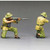 NVA Kneeling Firing AK47 1/30 Figure K&C  VN166 Alt Image 1