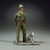 U.S. General George S. Patton and Willy (1944) 1/30 Figure William Britain 10120 Alt Image 1