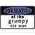 Beware of Grumpy Man Metal Sign  SPS80118 Main Image