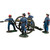 Confederate Artillery with 12 Pound Howitzer 1/30 Figure Set William Britain (31425) Main Image