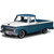 1965 Ford F-100 Custom Cab Pickup - Blue & White Main Image