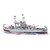 USS ARIZONA (BB-39) BUILDING BLOCK MODEL - 2046 PIECES Alt Image 3