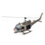 UH-1 Huey Helicopter 3D Metal Model Kit Main Image