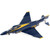 F-4J Phantom 1/72 Die Cast Model - HA19059 Cdr Harley Hall & AMHI Guy Giuffrai, Blue Angels, 1970 to 19 Main Image