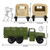 Tim Mee 1/35 M34 Deuce and a Half Plastic Vehicles  - 2 Piec Alt Image 2