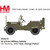 1/4 ton Military Vehicle 1/72 Die Cast Model - HG4215 U.S. 3rd Army,War Eagle, 1945 Main Image