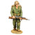 Walking Marine Sniper 1/30 Figure King & Country (USMC067) Main Image