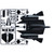 SR-71 Blackbird with Drone 1/72 Kit Alt Image 3