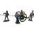 “Give ‘em Canister” Confederate Artillery 1/30 Figure Set William Britain (31395) Main Image