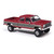 1:64 1977 GMC Sierra Grande K2500 Crew Cab Wideside - Dark Red Metallic and Silver Special Two-Tone - Lifted Alt Image 2