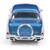 1:64 1957 Chevrolet Bel Air Sedan with Continental Kit - Harbor Blue Alt Image 6