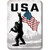 Squatch USA Magnet Desperate Enterprises (M2677) Main Image
