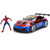Porsche 911 GT3 RS w/SPIDER-MAN Figure 1:24 Scale Main Image