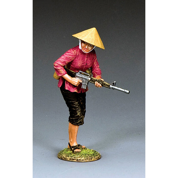 Female Viet Cong with M16 Rifle 1/30 Figure | Military Issue - The #1 ...