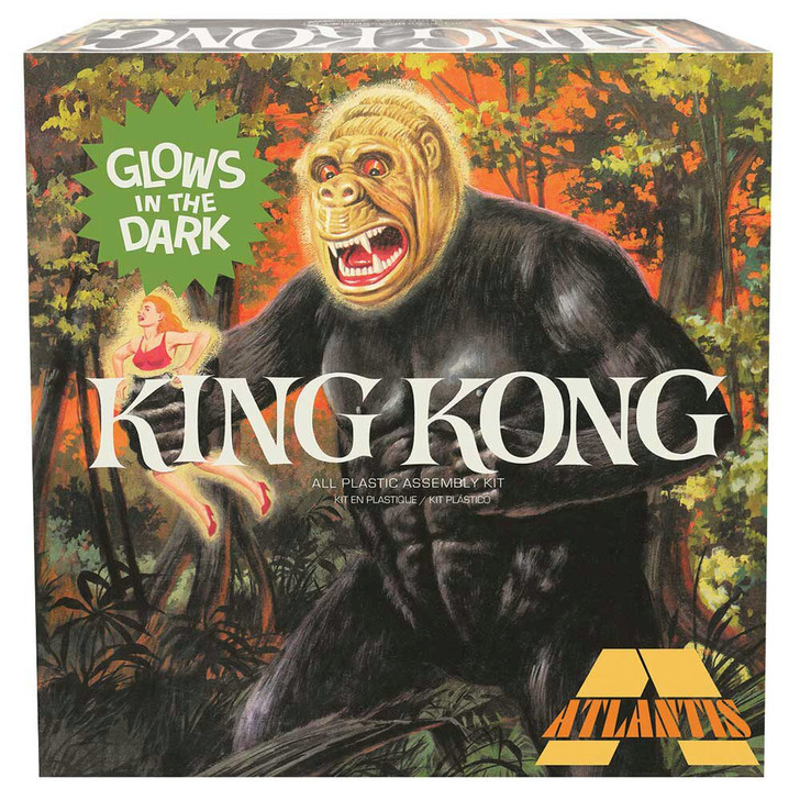 King Kong Glow Edition 1/25 Kit Main  