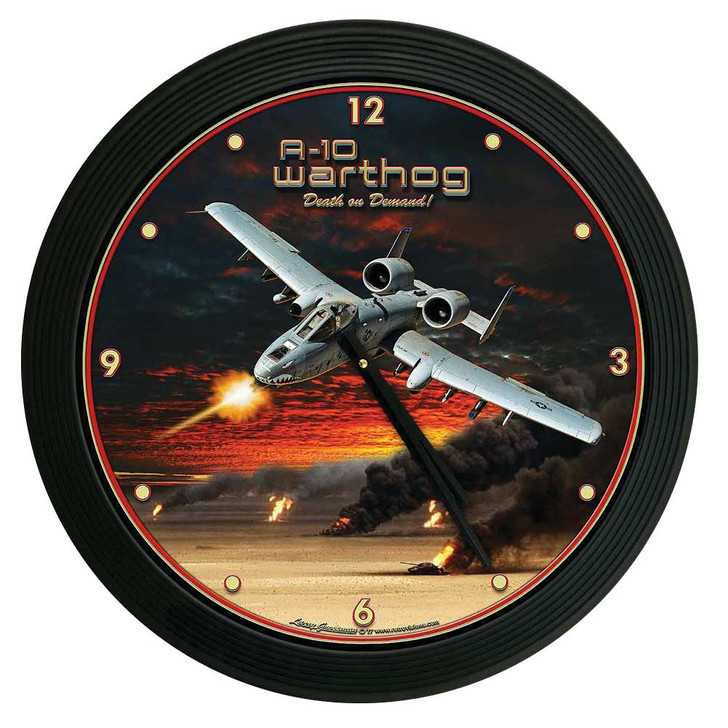 A-10 Warthog Clock Main Image