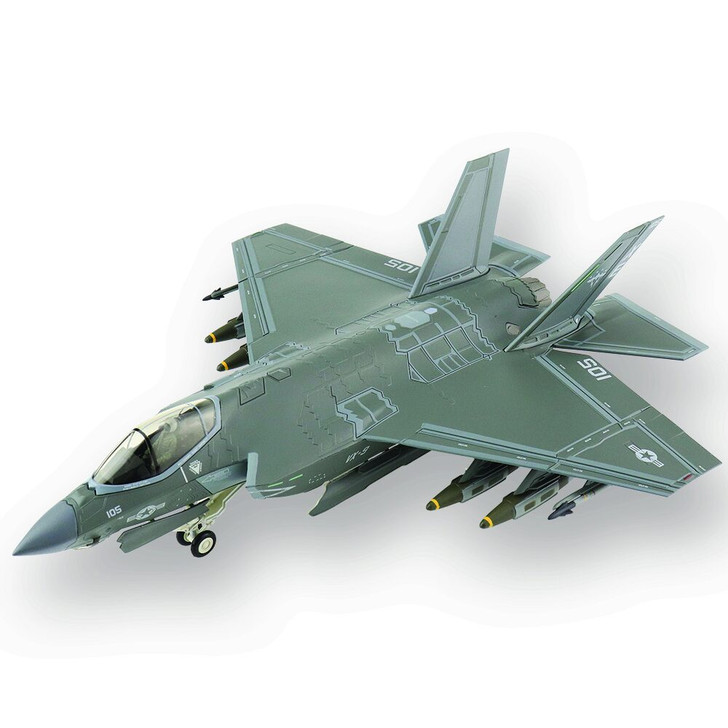 F-35C Lightning II 1/72 Die Cast Model - HA2607  VX-9 "Vampires", US Navy, 2018 Main  