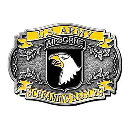 101st Airborne Belt Buckle Main Image