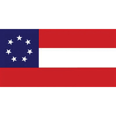 CSA First National Flag Bumper Sticker Main Image