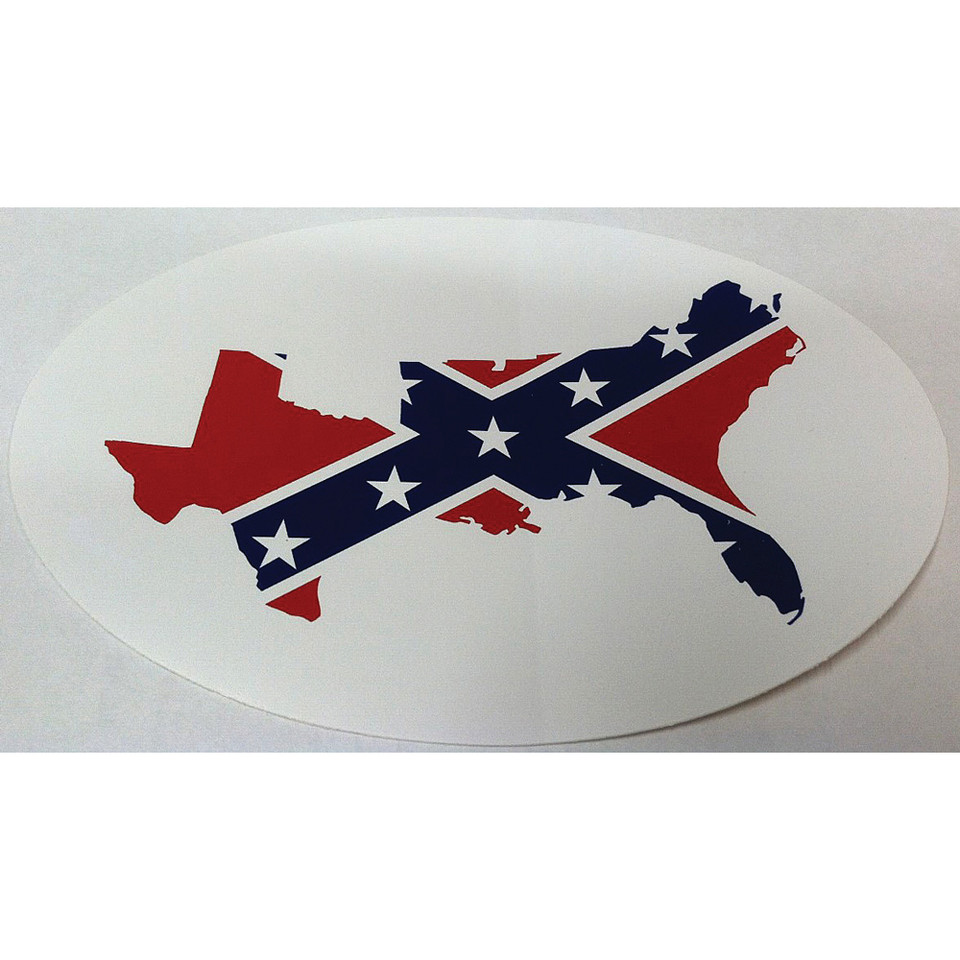 CSA States Oval Bumper Sticker Main Image