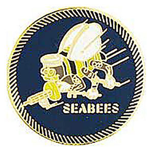 Seabees Circle Pin Main Image