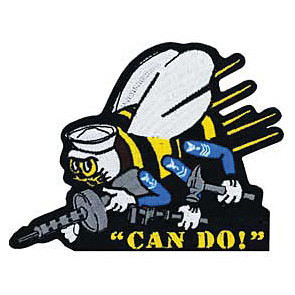 Seabees Cutout Patch Main Image