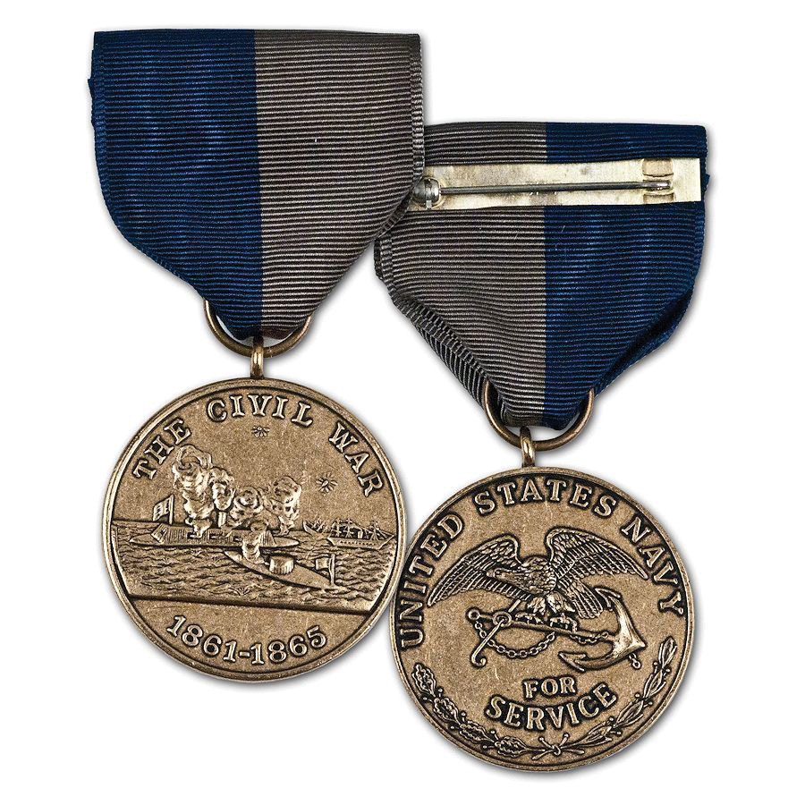 Civil War Naval Medal Main Image