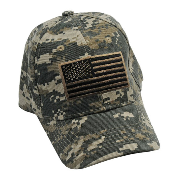 Camo U.S. Flag Cap Main Image