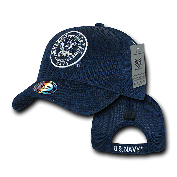Air Mesh Military Cap Navy Main Image