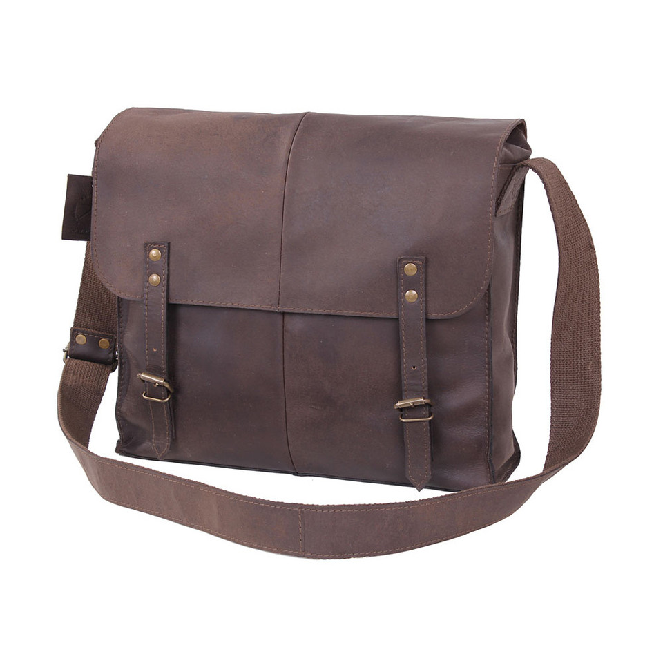 Leather Messenger Bag Main Image