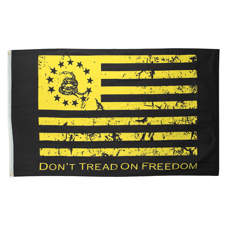 Gadsden "Dont Tread on Freedom" Flag Main Image