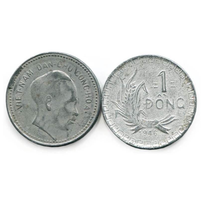 1946 Viet Minh 1 Dong Coin Main Image