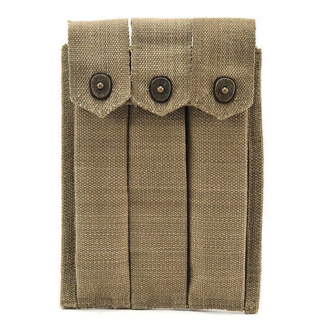 U.S. WWII Thompson 3-Cell 30-Round Magazine Pouch Main Image