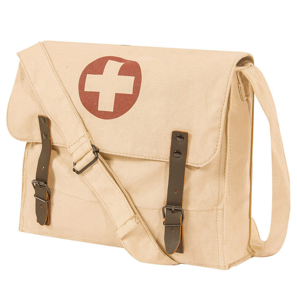 Vintage Medic Bag With Cross Main Image