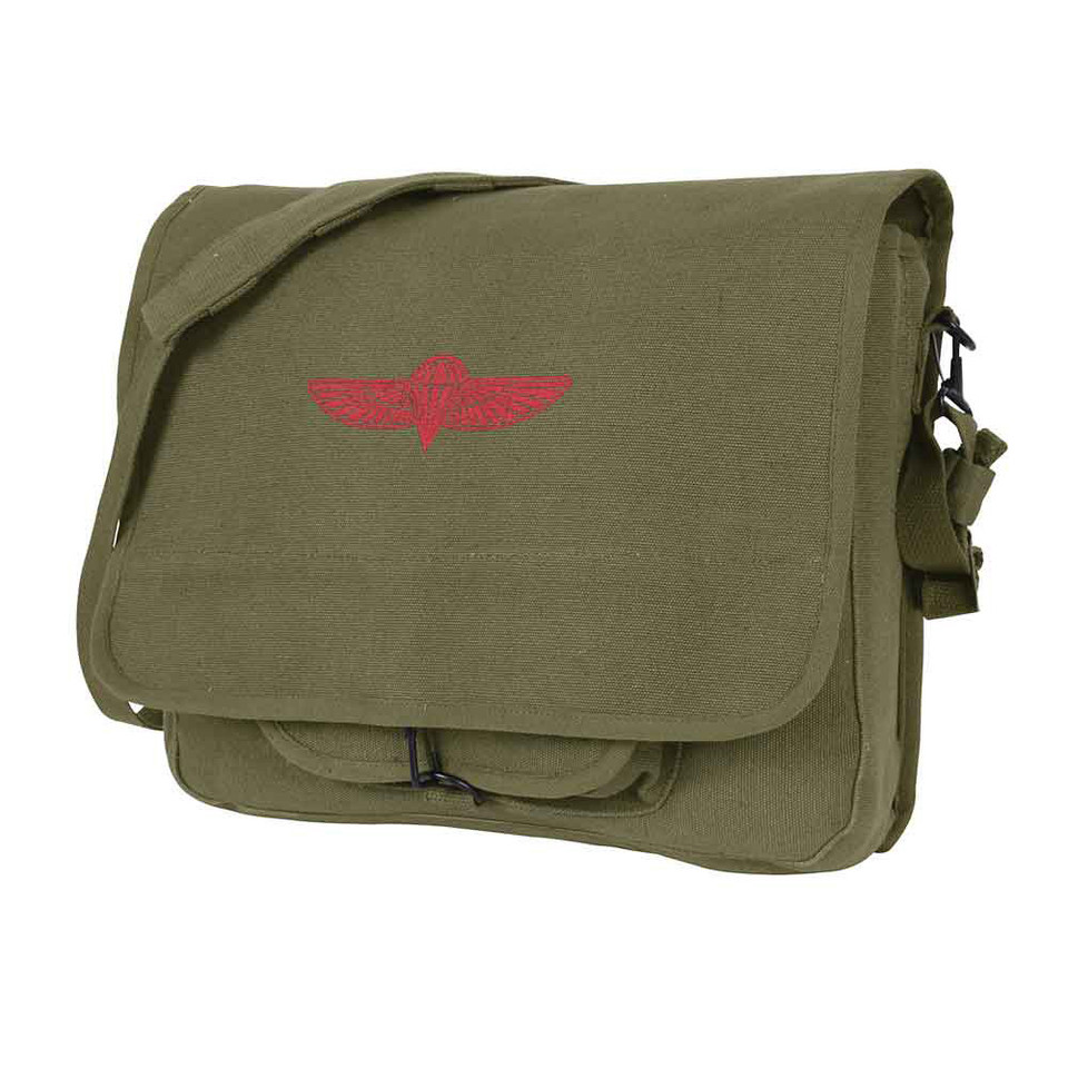 Paratroopers Messenger Bag - Olive Main Image
