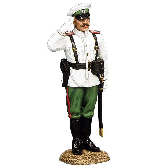 Russian Officer Standing Saluting 1/30 Figure Main Image