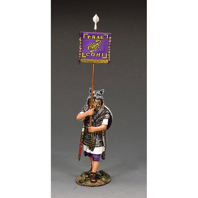 Roman Praetorian Cohort Standard Bearer 1/30 Figure Main Image