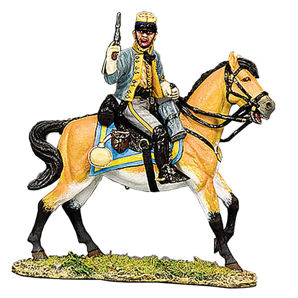 Confederate Cavalry Officer 1/30 Figure Main Image