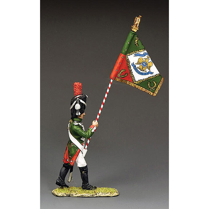 Italian Subaltern with Regimental Colour 1/30 Figure Main Image
