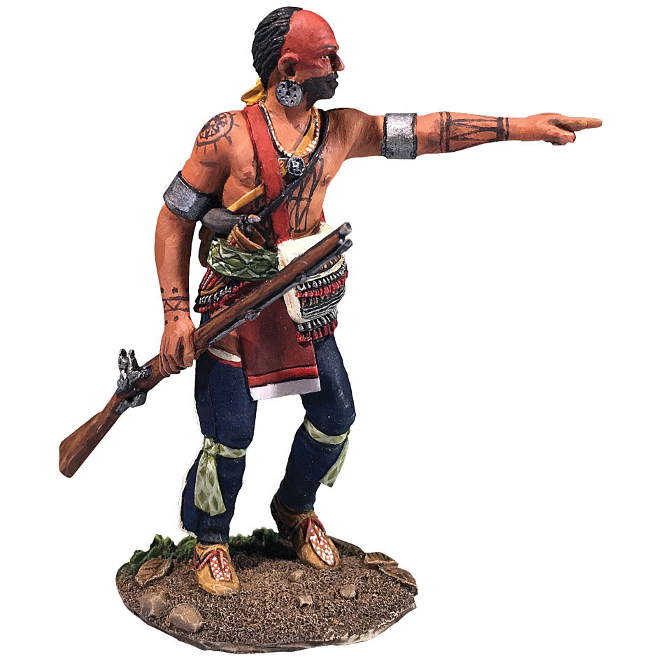 Native Warrior Pointing 1/30 Figure Main Image