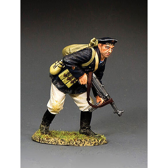 Red Navy Advancing with MP40 1/30 Figure Main Image