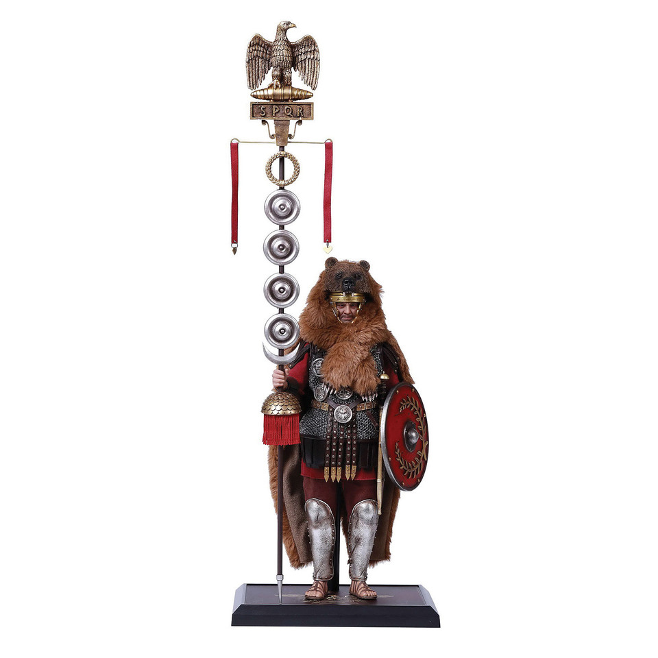 Roman Imperial Army Camp Flag Bearer 1/6 Figure Main Image